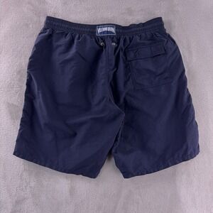 Vilebrequin Swim Shorts Mens Size XXL Blue Elastic Waist Beach Resort  Trunks